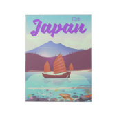 Japanische Landschaftsreisepakete Notizblock (Rotiert)