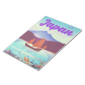 Japanische Landschaftsreisepakete Notizblock (angewinkelt)