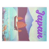 Japanische Landschaftsreisepakete Notizblock (Vorderseite)