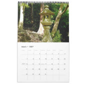 Japanische Lanterns Kalender (Mär 2027)