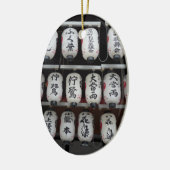 Japanische Lanterns Keramik Ornament (Links)