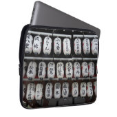 Japanische Lanterns Laptopschutzhülle (Vorne Rechts)