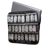 Japanische Lanterns Laptopschutzhülle (Vorderseite Links)