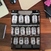 Japanische Lanterns Mini-Zwischenablage Mini Klemmbrett