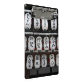 Japanische Lanterns Mini-Zwischenablage Mini Klemmbrett (Schrägansicht)