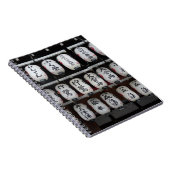 Japanische Lanterns Notizblock (Rechte Seite)