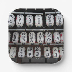 Japanische Lanterns Pappteller