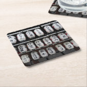 Japanische Lanterns Rechteckiger Pappuntersetzer (angewinkelt)