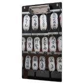 Japanische Lanterns-Zwischenablage Klemmbrett (Links)