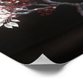 Japanische Leaf Tree Poster (Ecke)