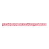 Japanische Libellenmuster, Light Coral Pink Ripsband (Vorderseite)