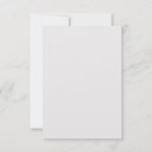 Japanische Liebe Einladung (Rückseite)