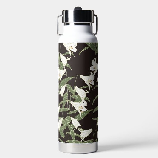 Japanische Lilie Trinkflasche (Vorderseite)