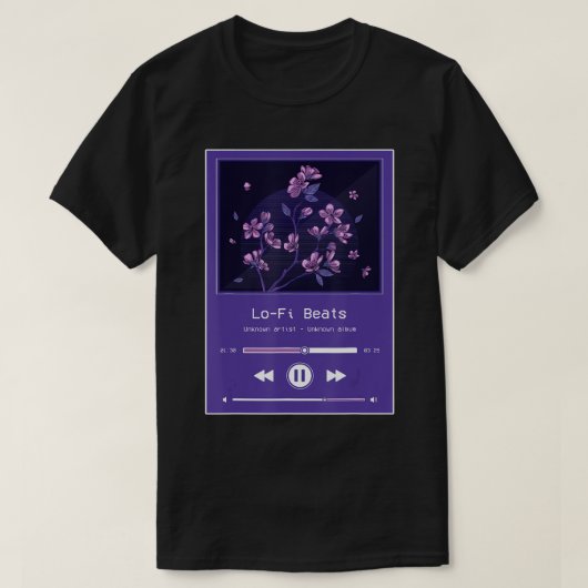 Japanische Lofi Ästhetik Sakura Cherry Blossom Flo T-Shirt (Design vorne)