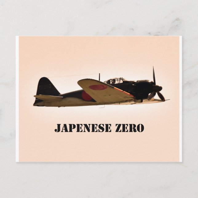 Japanische Luftfahrzeuge ohne 2. Weltkrieg Postkarte (Vorderseite)