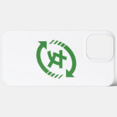 Japanische Mädchen gerecycelt | Kanji Nihongo Case-Mate iPhone Hülle (Rückseite (Horizontal))