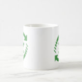 Japanische Mädchen gerecycelt | Kanji Nihongo Kaffeetasse (Mittel)