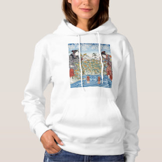 Japanische Mädchen von Ide Tama River Hoodie