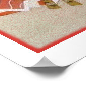 Japanische Madonna und Kind Vintag Poster (Ecke)