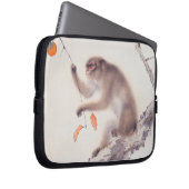 Japanische Malen von Affen Chinesisch Zodiac Birth Laptopschutzhülle (Vorne Rechts)