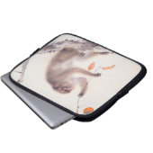 Japanische Malen von Affen Chinesisch Zodiac Birth Laptopschutzhülle (Vorne Knopf)