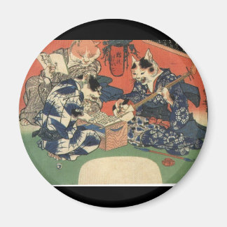 Japanische Malerei c. 1800 Magnet