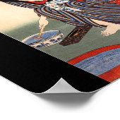 Japanische Malerei c. 1800 Poster (Ecke)