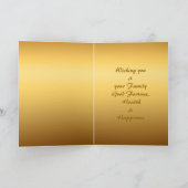 Japanische Malerei chinesische Feiertagskarte (Innenseite)