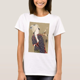 Japanische Malerei. Frau mit Baby C. 1909 T-Shirt