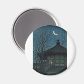 Japanische Malerei um 1928 Magnet (Vorderseite/Rückseite)