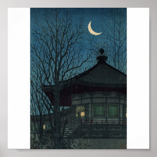 Japanische Malerei um 1928 Poster