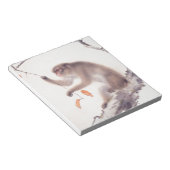 Japanische Malerei von Affen Chinesisch Notizblock (angewinkelt)