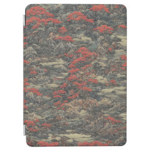 Japanische Malerlandschaft - Blume iPad Air Hülle