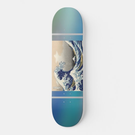 japanische Malwelle, Skateboard (Vorderseite)
