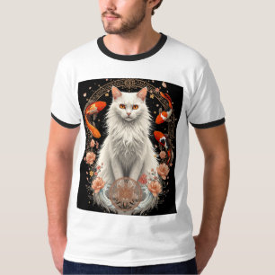 Japanische Mandala-Fantasie-Kunst T-Shirt