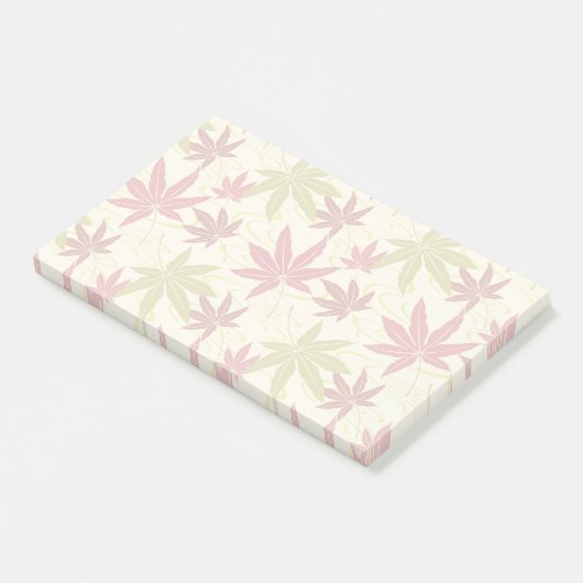 JAPANISCHE MAPLE (CREME) POST-IT KLEBEZETTEL (angewinkelt)