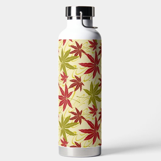 JAPANISCHE MAPLE LEAF (CREME) TRINKFLASCHE (links)