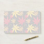 JAPANISCHE MAPLE (SCHWARZ) POST-IT KLEBEZETTEL (Auf Schreibtisch)