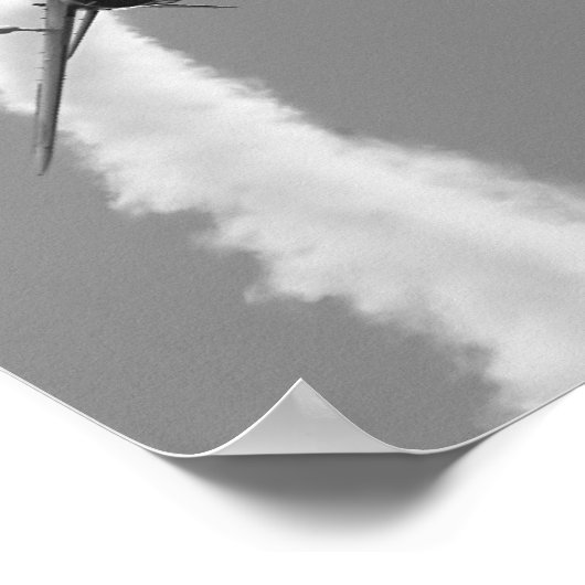 Japanische Marine Aichi D3A Tauchbomber Poster (Ecke)