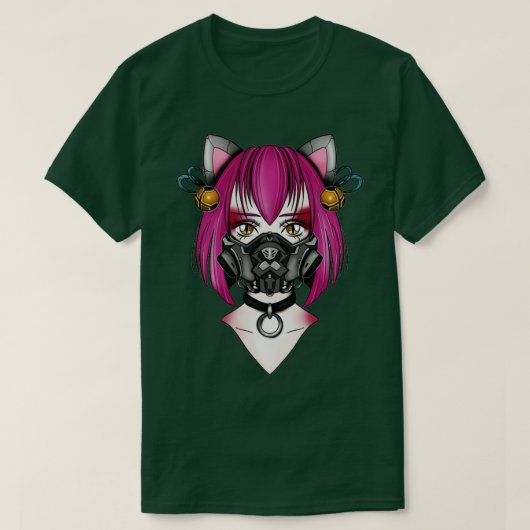 japanische Maske2 T-Shirt (Design vorne)