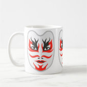 Japanische Maske Kaffeetasse (Links)