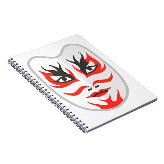Japanische Maske Notizblock (Rechte Seite)