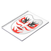 Japanische Maske Notizblock (Linke Seite)