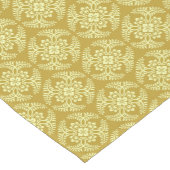 Japanische Medallion Muster, Mustard Yellow Kurzer Tischläufer (Ecke)