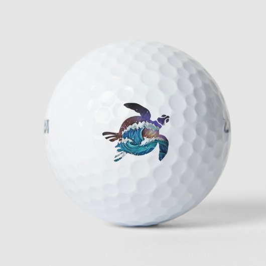 Japanische Meeresschildkröten Golfball (Vorderseite)