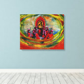 japanische Musiker Leinwanddruck (Insitu (Holzboden))