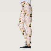 Japanische Nahrung: Sushi-Muster 2 Leggings (Links)