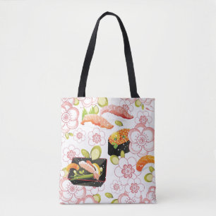 Japanische Nahrung: Sushi-Muster 2 Tasche