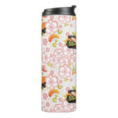 Japanische Nahrung: Sushi-Muster 2 Thermosbecher (Nach links gedreht)