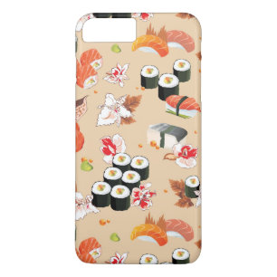 Japanische Nahrung: Sushi-Muster 3 Case-Mate iPhone Hülle